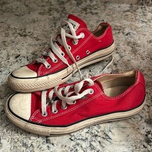 Women’s Red Converse Shoes
